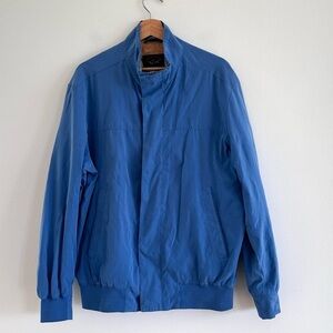 Paul & Shark blue bomber yacht jacket striped lining made in Italy medium